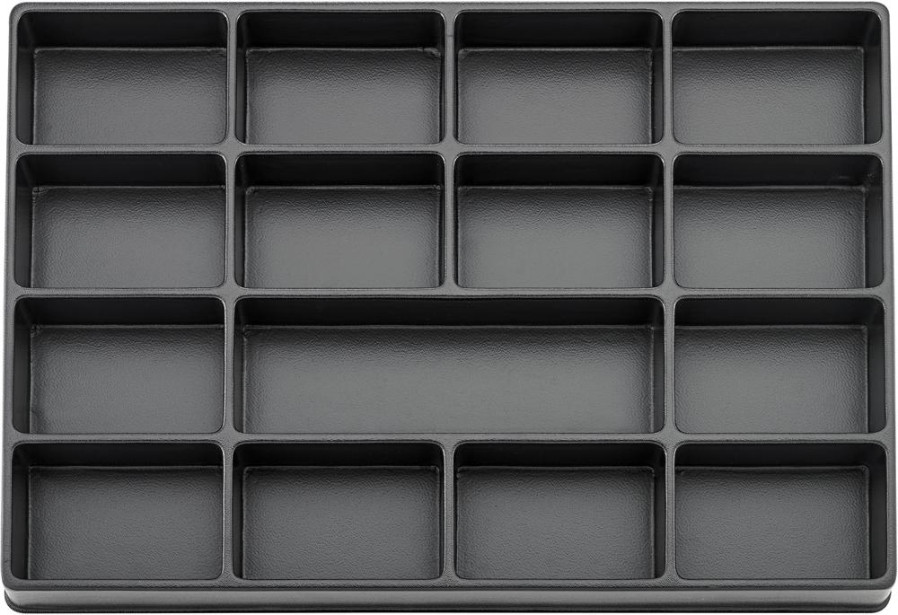 Werkzeugmodul 3/3 leer 15 Fächer KunststoffFORTIS