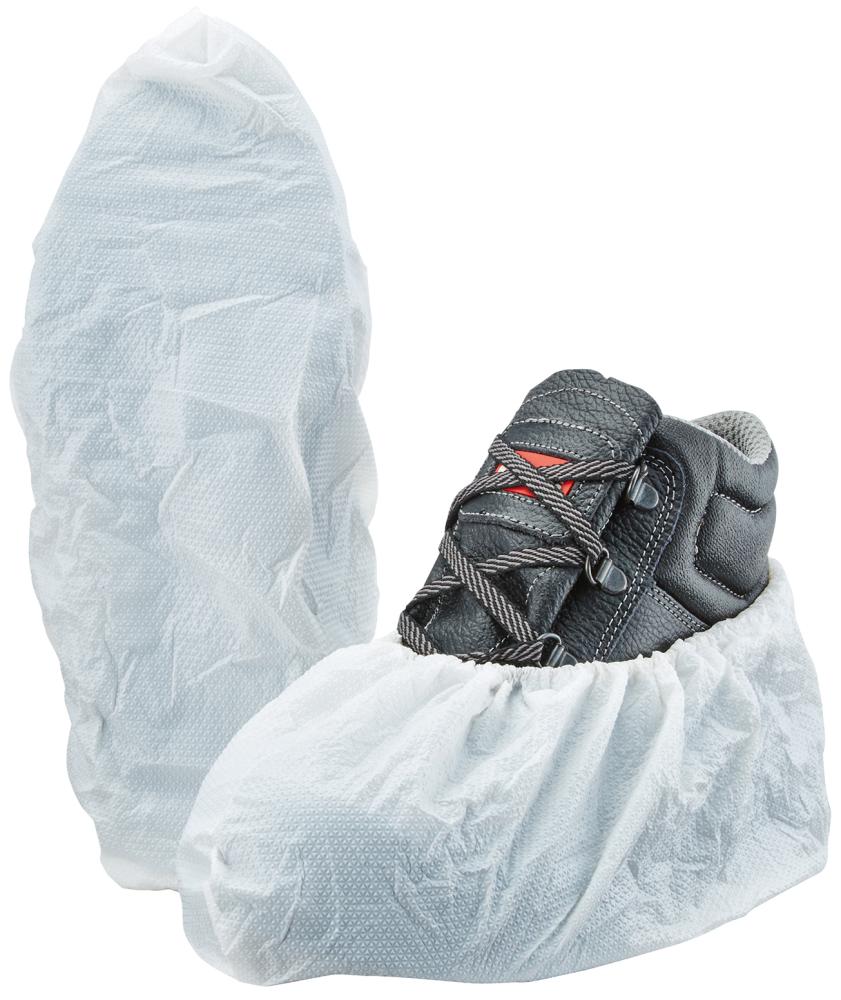 Einwegüberschuh, PE, 17 cm hoch, weiß ASATEX