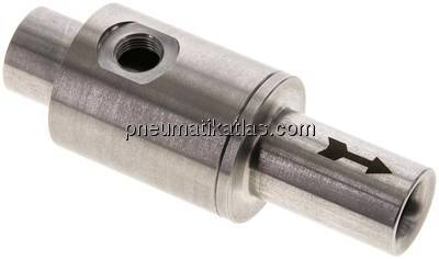 Luftverstärkerdüse, 19 (3/4") mm Ausgang, 1.4305