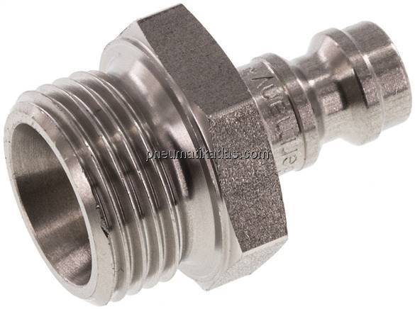 Kupplungsstecker (NW5) G 3/8"(AG), Edelstahl