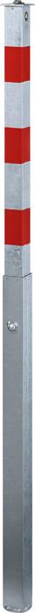 Absperrpfosten QUICKY 70x70 mm fvz/besch. GAH Alberts