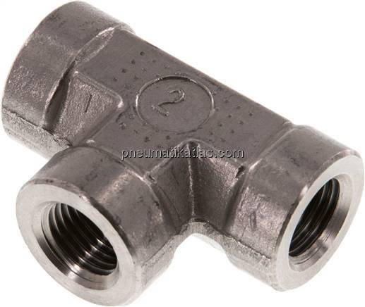 Hochdruck T-Stück G 1/4" (IG), V4A