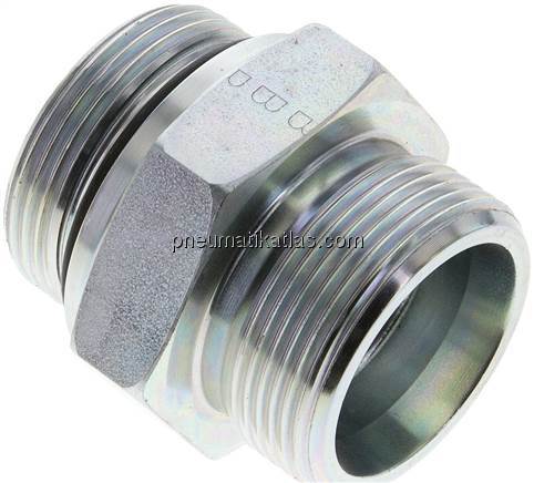 Gerade Schneidringverschr. UN 1-5/8"-12-30 S (M42x2), ohne Mutter & Schneidring,