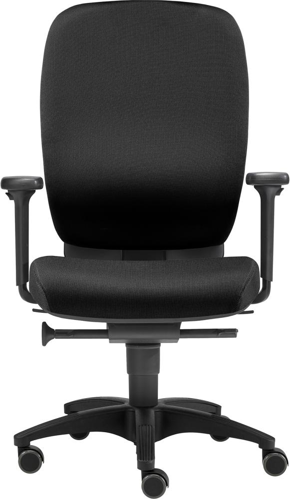 Profi-Bandscheibenstuhl DIN-Sitz bordeaux belastbar bis 120 kg