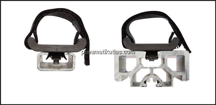 Anwendungsbeispiel: Klettbandhalter für Schläuche 