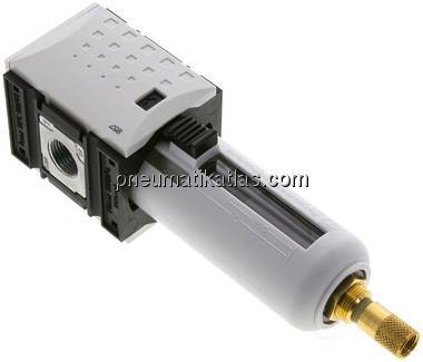 FUTURA Filter, G 3/8", Kunststoffbehälter mit Schutzkorb