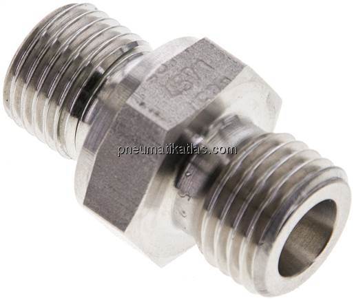 Gerade Schneidringverschr. G 1/4"-6 S (M14x1,5), ohne Mutter & Schneidring, 1.45