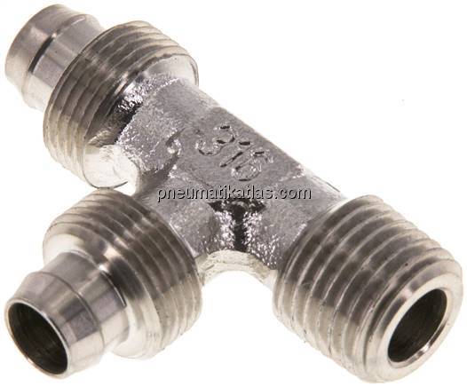 LE-Gewindestück R 1/4"-10x8mm, 1.4305 ohne Muttern