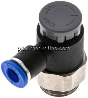 Kompakt-Drosselventil G 3/8"-6mm,abluftregelnd (Standard)