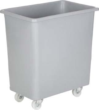 Rollwanne, grau 660x432x670mm