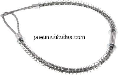 Schlauchsicherungskabel 35 - 75mm, 90cm lang
