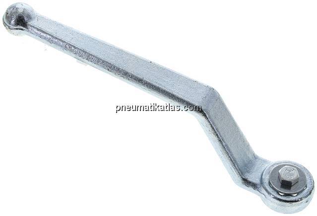 Gekröpfter Griff Stahl SW 14