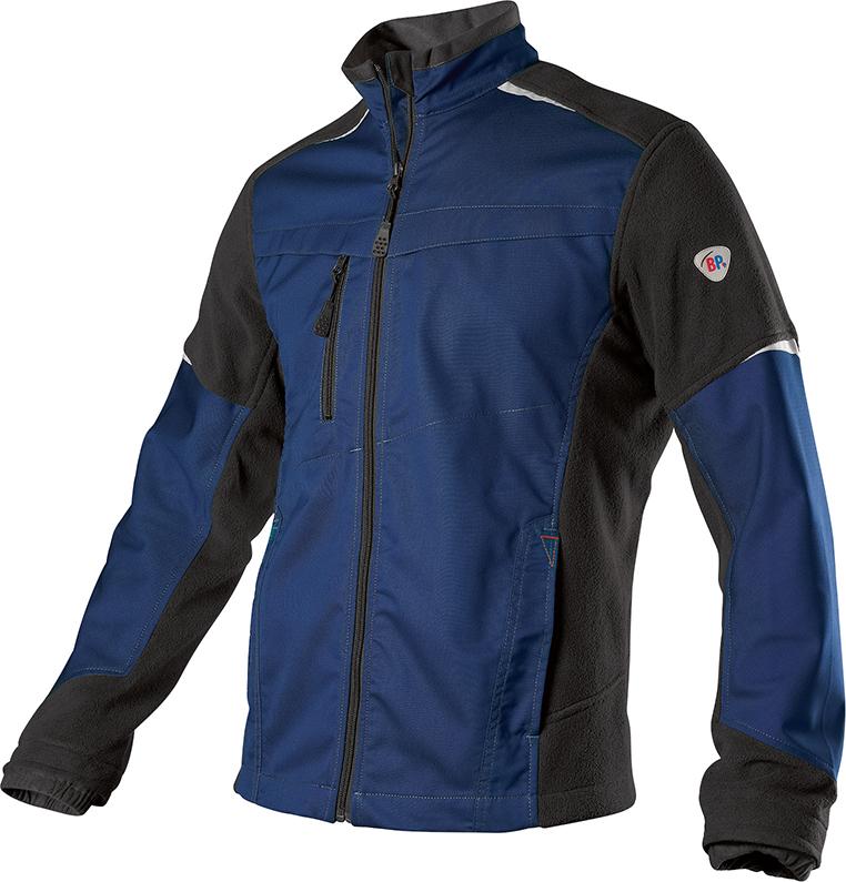 He.Funkt.Jacke 1992 570, Gr.60/62,nachtblau/schw.