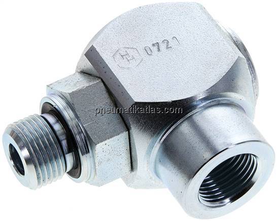 Hochdruck-Winkel-Drehgelenk G 3/8" Stahl verzinkt