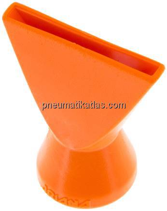 Gelenkschlauch, 1/4", Flachdüse 24 mm breit (innen)