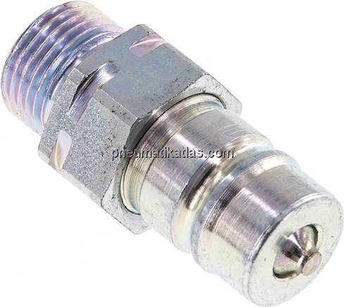 Steckkupplung ISO7241-1A, Stecker Baugr.2T, 10 S (M18x1,5)