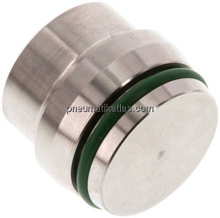 Verschlussstopfen ohne Mutter /25 S, 1.4571