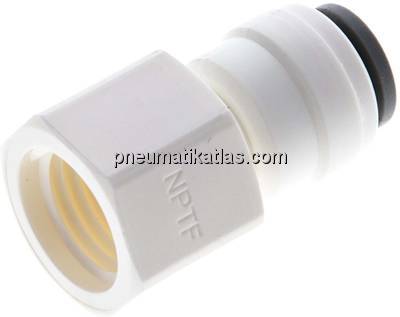 Steckanschluss m. Innengew. NPT 1/4"-1/4" (6,35 mm), IQS-LE (EPDM-Dichtung)