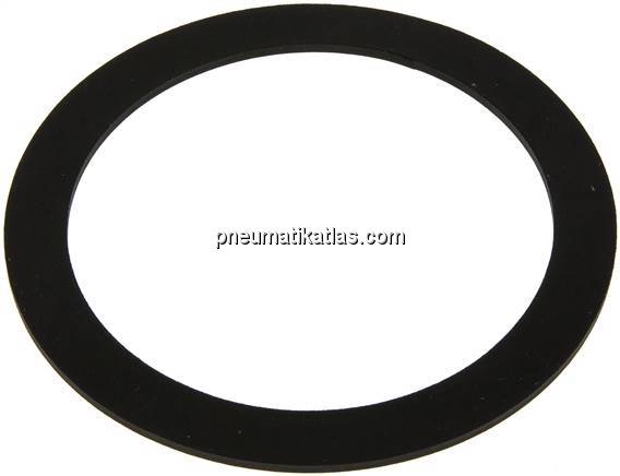 Dichtungen für PVC-U-Losflansche 110 mm (DN100), FKM