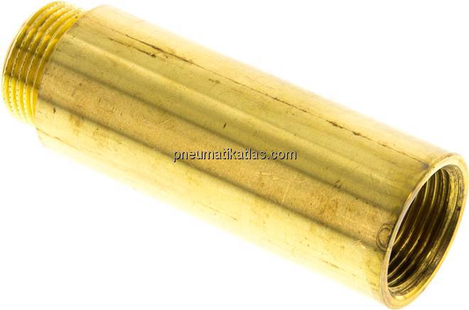 Gewindeverlängerung G 3/4"-80mm, Messing
