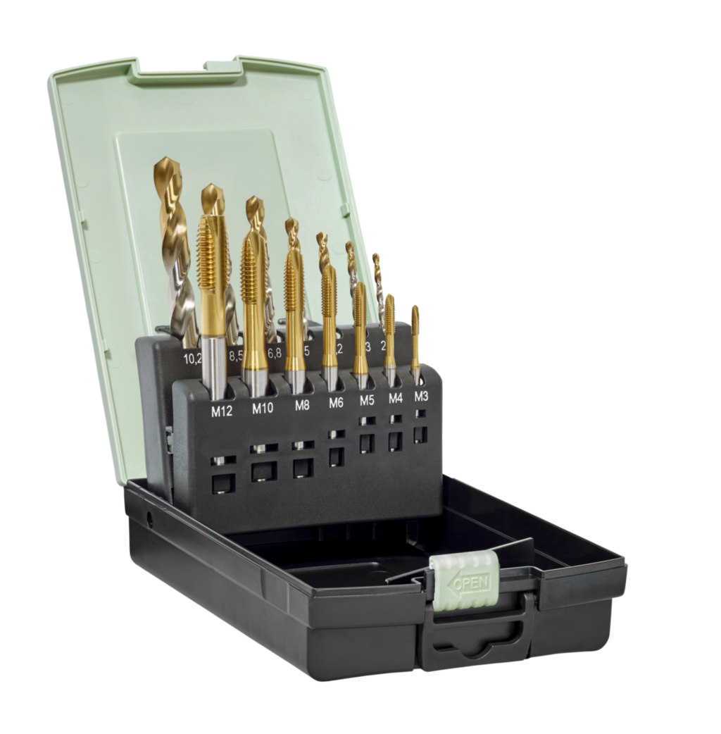 HSS-E Gewindebohrer-Set 2 TC216-SET2-M3-M12-WY80AA