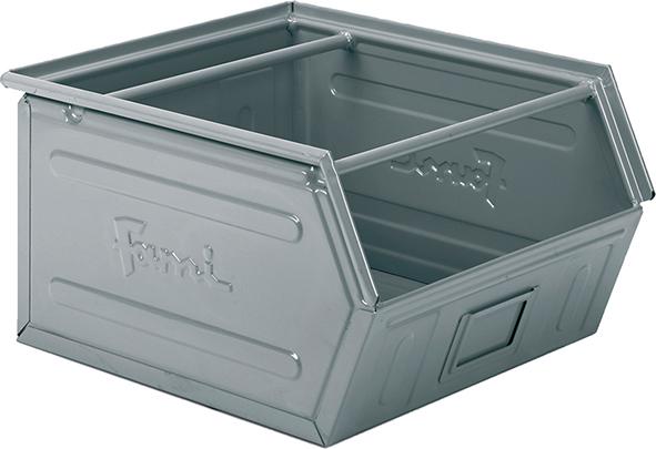 STAHLBEHÄLTER GR.5P4 GRAU RAL7000 MM B=450 T=520 H=300