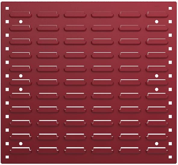 Schlitzplatte B495xH457 mm purpurrot RAL 3004 bott