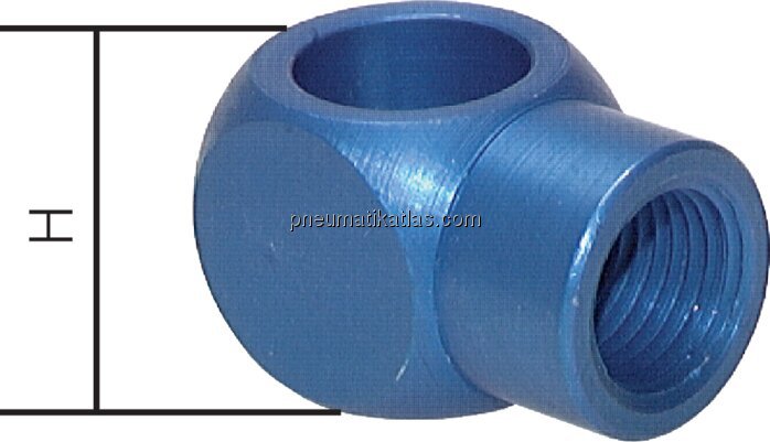 Exemplarische Darstellung: Winkel-Ringstück mit In