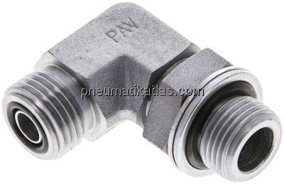 ORFS-Winkeleinschraubverschraubung UN 11/16"-16-G 3/8"