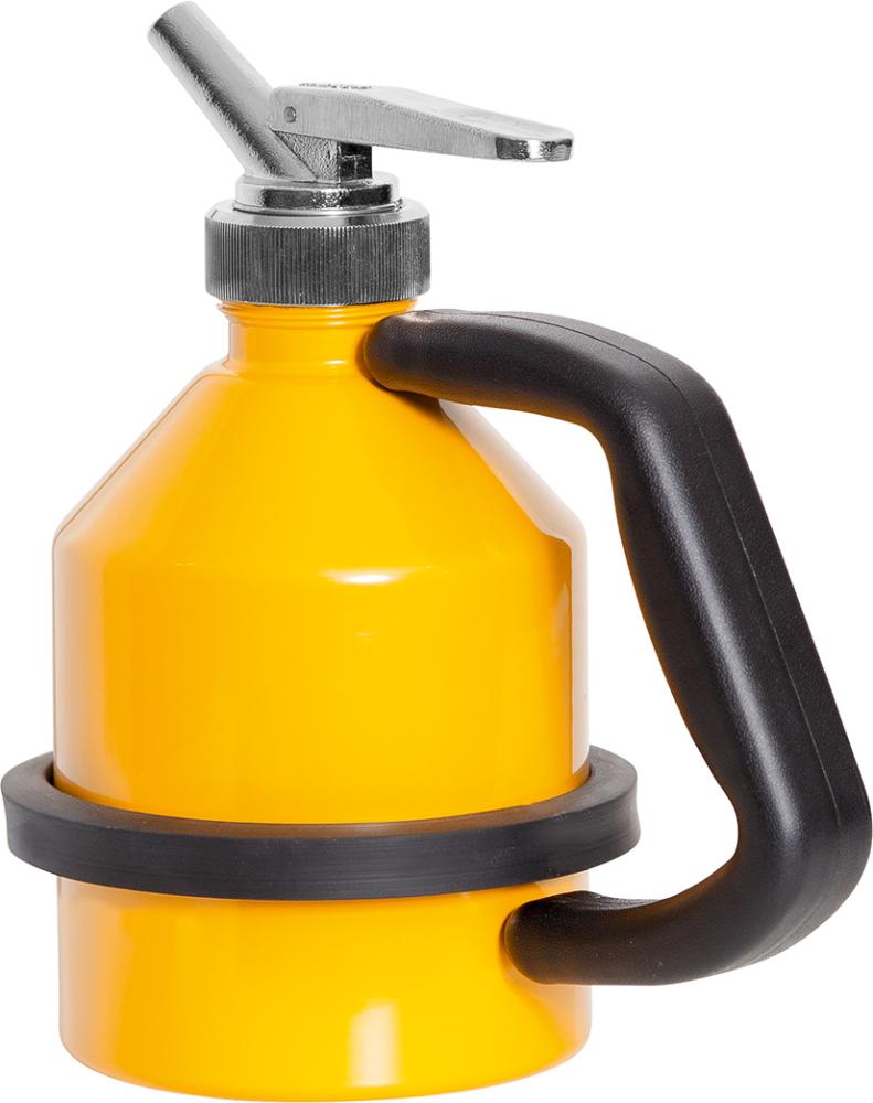 Feindosierkanne Stahl 1L gelb