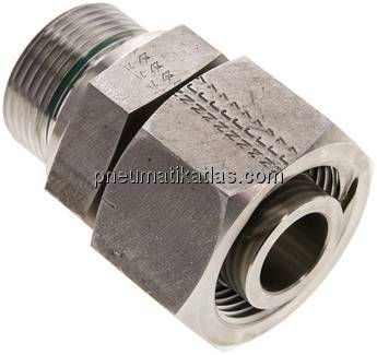 Einstellb. Schneidringverschr. M 33x2-25 S, 1.4571