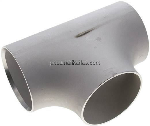 T-Stück 88,9x2,5mm, 1.4541 geschweißt, EN 10253 Typ A (DIN 2615)