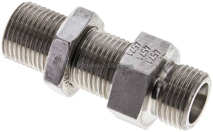 Schott-Schneidringverschraubung 10 S (M18x1,5), ohne Mutter & Schneidring, 1.457