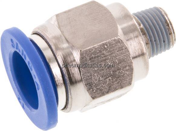 Gerader Steckanschluss R 1/8"-12mm, IQS-Standard