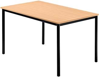 Besprechungstisch 120x 80Buche/schwarz