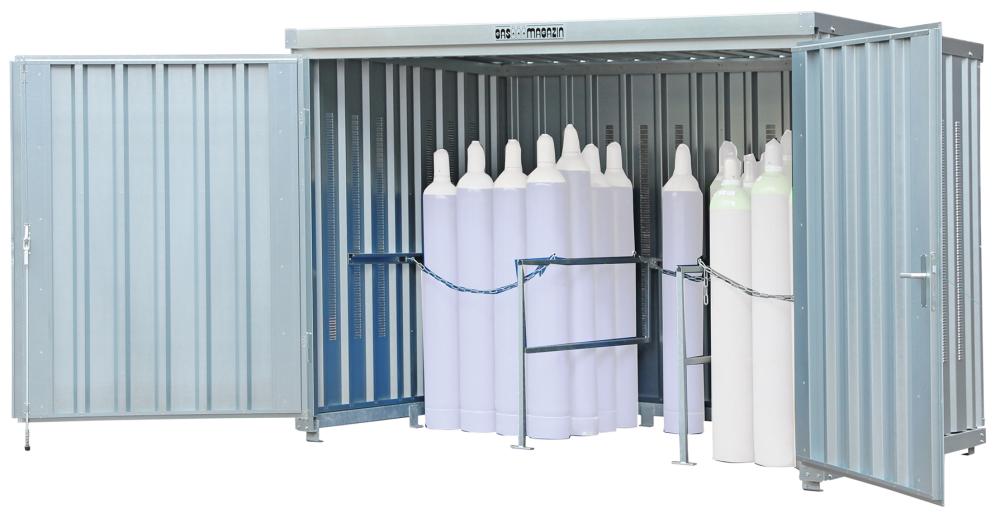 Gasflaschenmagazin 366 o Boden 3005x2170x2250