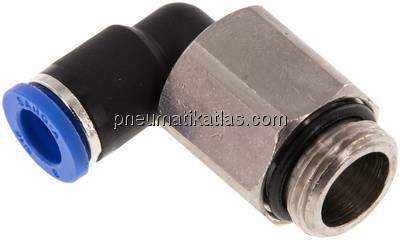 Winkel-Steckanschluss, lang G 3/8"-8mm, IQS-Standard