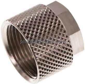 CK-Überwurfmutter 12x10mm(M 16x1), Messing vernickelt