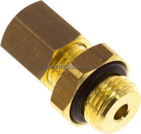 Gerade Klemmringverschraubung G 1/8"-4 (M8x1)mm, Messing