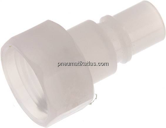 Kupplungsstecker (NW7,2) G 3/8", PVDF offen