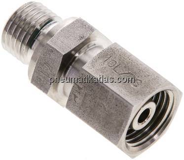 Einstellb. Schneidringverschr. M 14x1,5-8 S, 1.4571