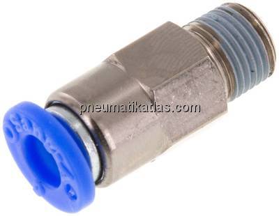 Steckanschluss, selbstabsperrend R 1/8"-6mm, IQS-Standard