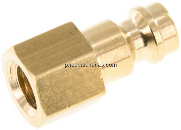 Kupplungsstecker (NW5) M 8(IG), Messing