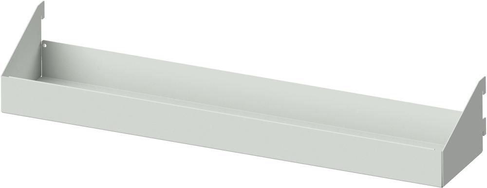 Einhängewanne B612xT122xH102mm RAL 7035 für Vertikalauszug