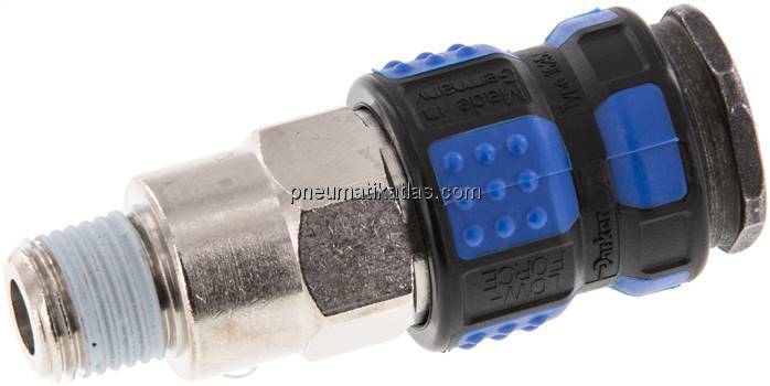 Kupplungsdose (NW7,2) R 1/4"(AG), Kunststoffhülse