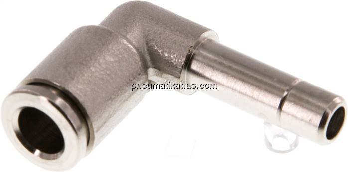 Winkel-Steckanschluss 6mm Stecknippel, 6mm Schlauch