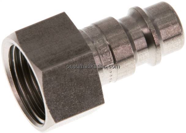 Kupplungsstecker (NW7,2) G 3/8"(IG), Edelstahl