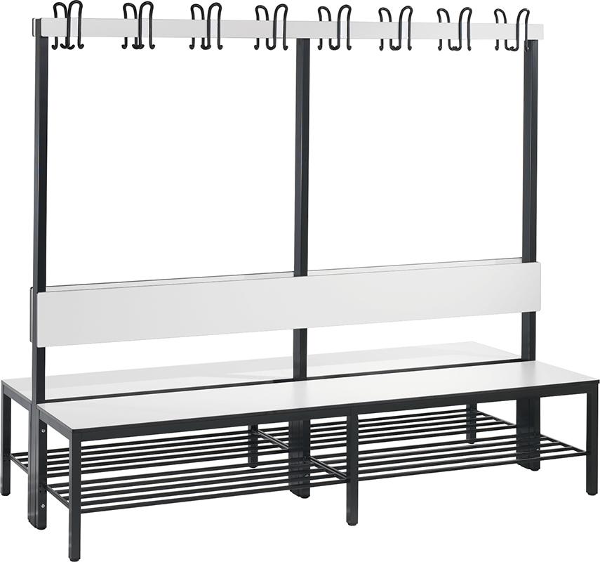 Garderobenbank Basic PlusH1650xB1960xT760mm