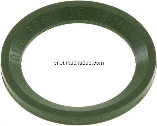 Profildichtung f.Schneidringverschr. M 16x1,5,FKM