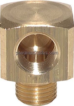 Exemplarische Darstellung: Einschraubwinkel 90° mi